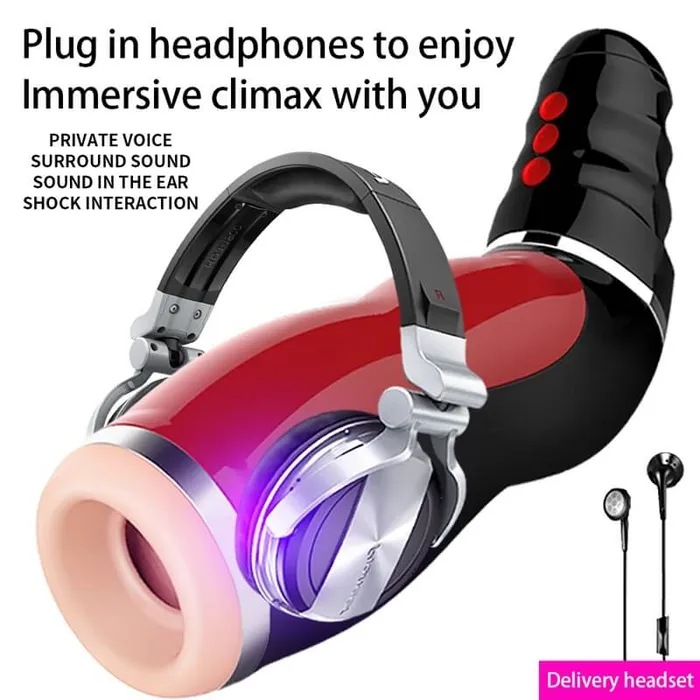 OOTYEMO Male Sex Toys Shockabsorbing Sound Masturbation Cup