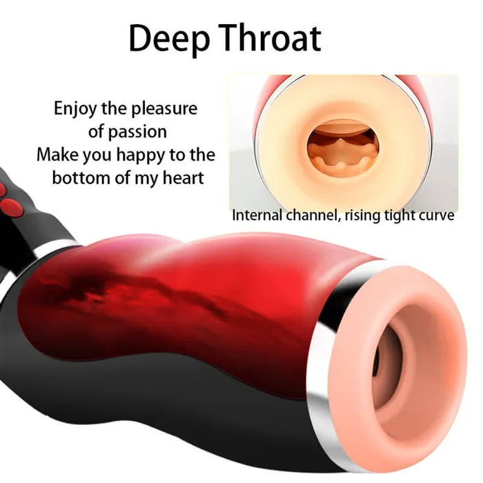 OOTYEMO Male Sex Toys Shockabsorbing Sound Masturbation Cup