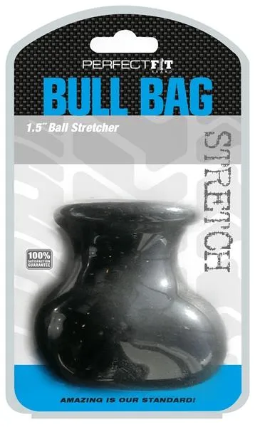 Perfect Fit Dildos Bull Bag Stretch Black 15 Inches Ball Stretcher Perfect Fit Dildos Bull Bag Stretch Black 15 Inches Ball Stretcher
