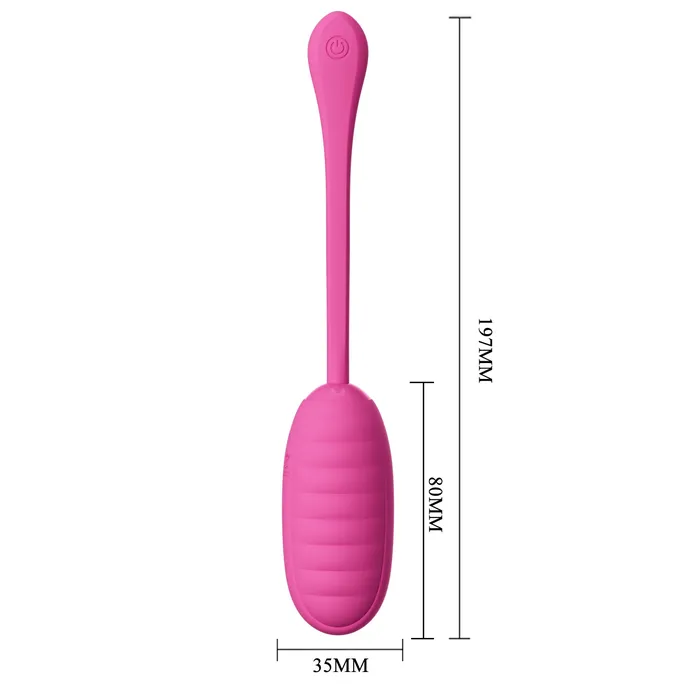 Vibrating Egg with App Enabled Remote Control Bailes Female Sex Toys