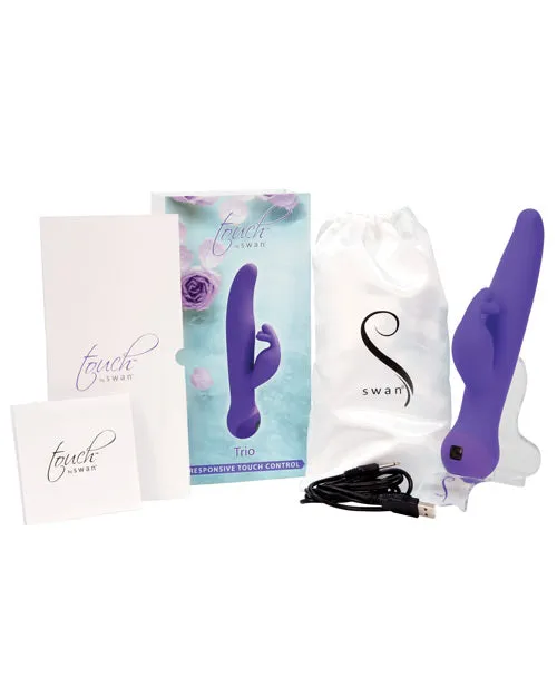 BMS Enterprises Vibrators Touch By Swan Trio Clitoral Vibrator