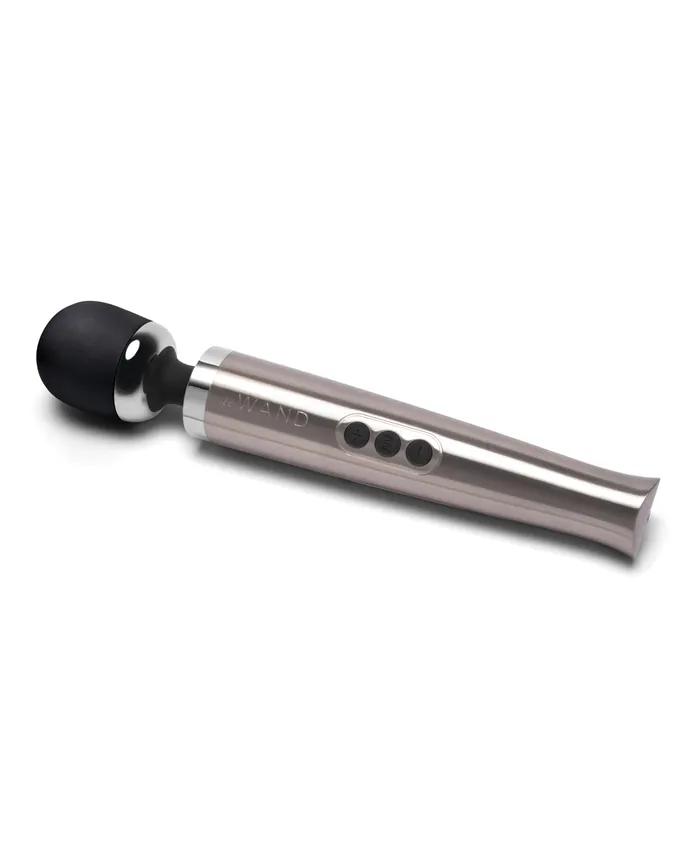 Cotr INC Female Sex Toys Le Wand Die Cast Rechargeable Massager Silver