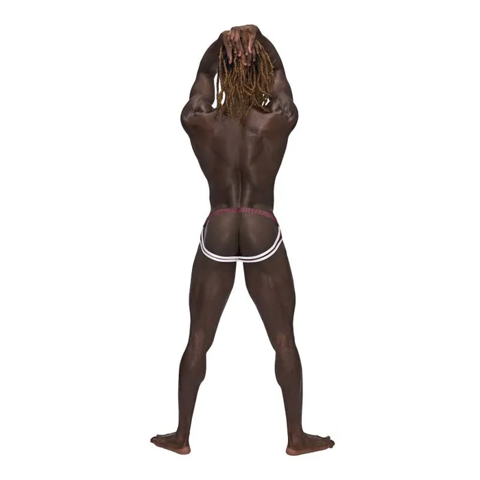 Male Sex Toys Male Power Male Power Sport Mesh Jock Burgundy