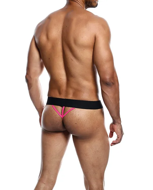 Male Sex Toys Malebasics Corp Male Basics Neon Thong Coral
