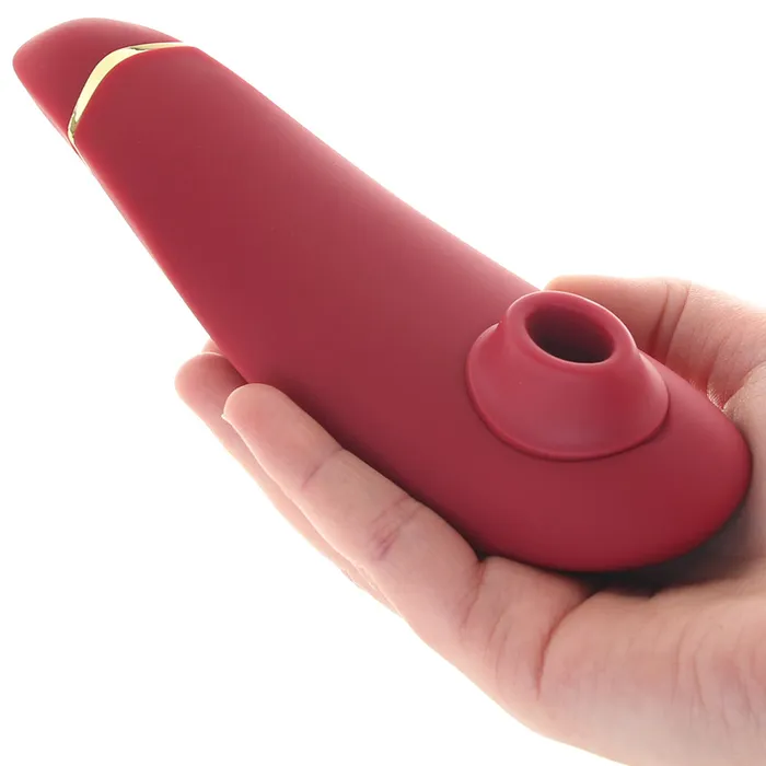 Nalpac Female Sex Toys Womanizer Premium 2 Rechargeable Silicone Luxurious Pleasure Air Clitoral Stimulator Bordeaux