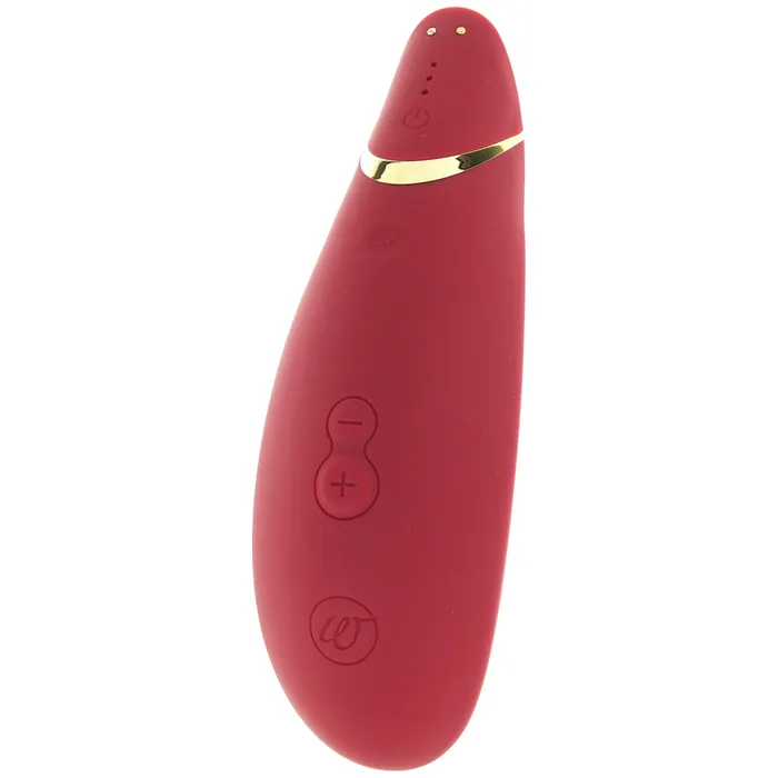 Nalpac Female Sex Toys Womanizer Premium 2 Rechargeable Silicone Luxurious Pleasure Air Clitoral Stimulator Bordeaux