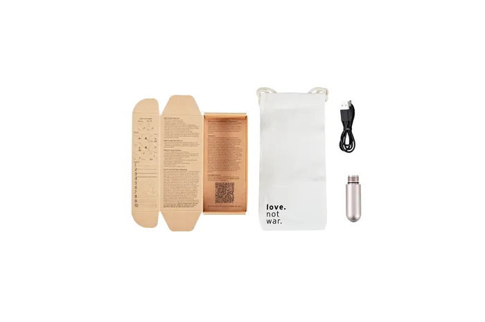 Vibrators Love Not War Mega Bundle Clitoral and Gspot couples Bullet and Wand Vibrators for Quiet AwardWinning Couples Play
